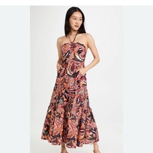 ALC Adelle halter dress- worn once